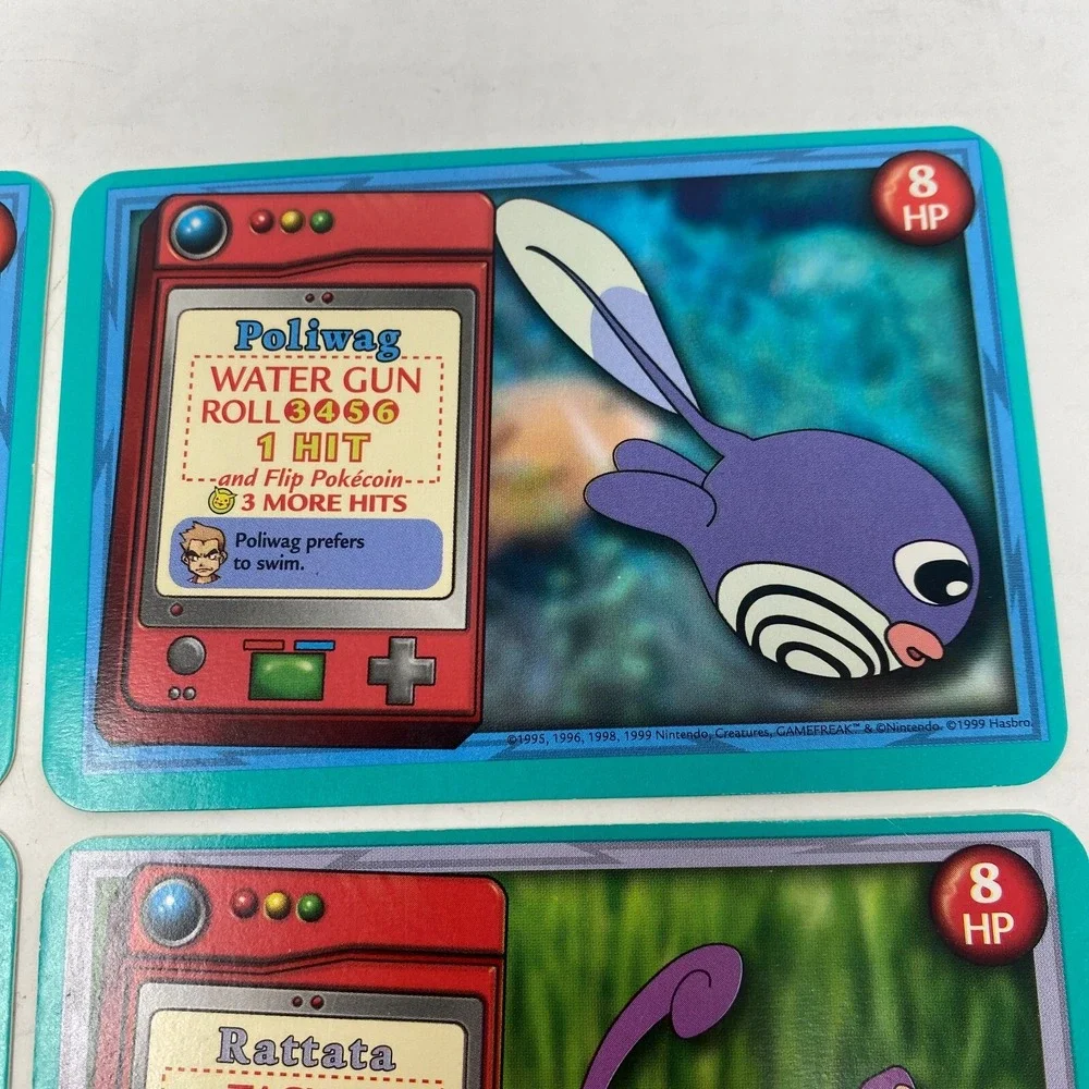 5‎ 1999 Pokemon Trading Cards: Nintendo Creatures Adventure Game Squirtle Machop